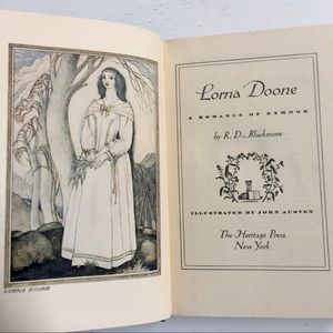 VTG Heritage Press Lorna Doone RD Blackmore 1943